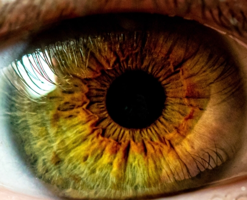 Augen lasern Augen-Iris